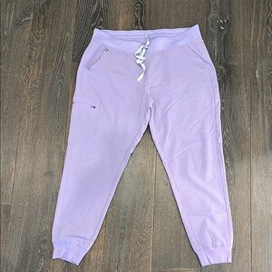FIGS Women’s Lavender Dew Zamora Jogger Scrub Pants